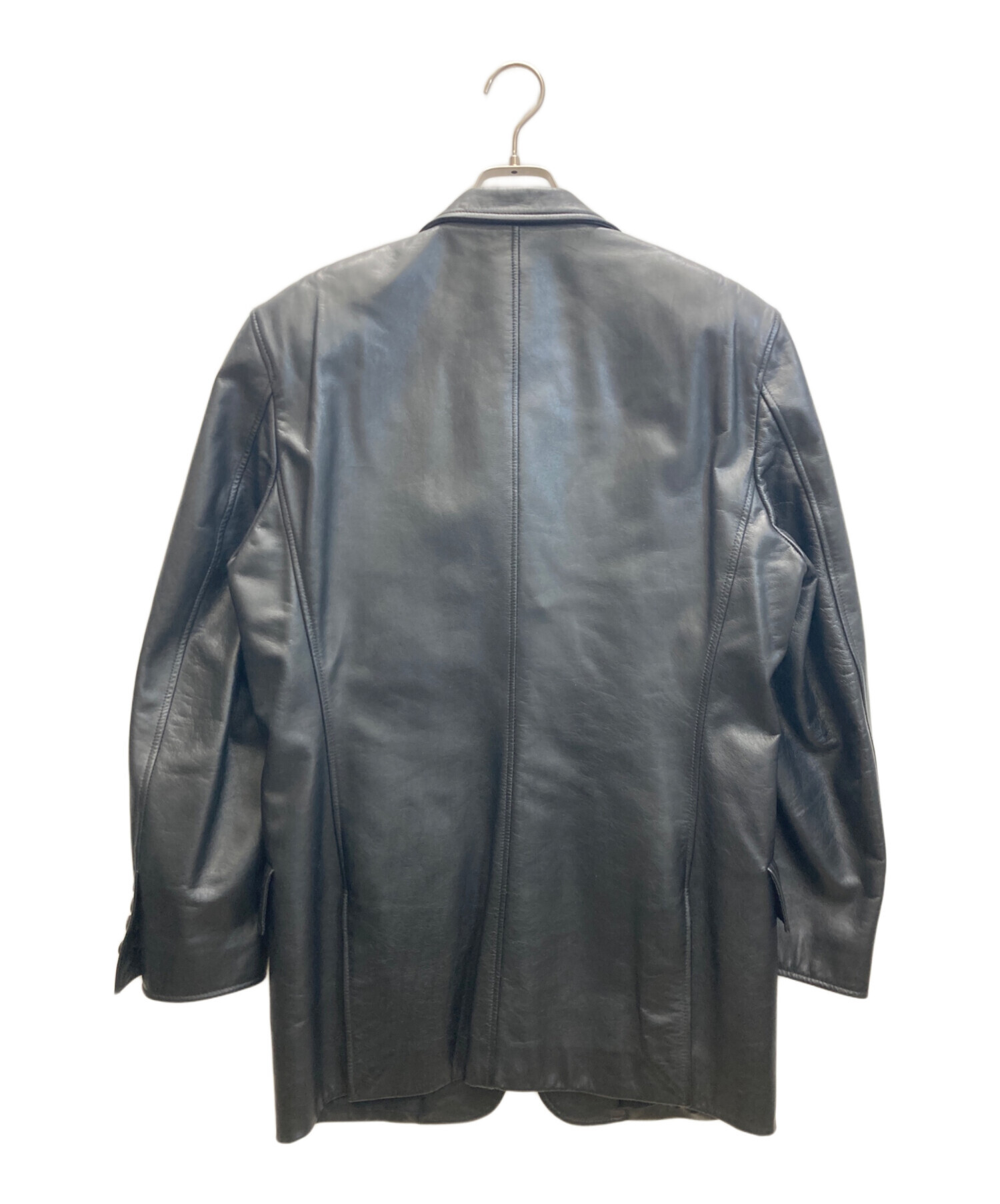 （MSShop）ポールスミス　レザージャケット 希少XLサイズ ポールスミス レザージャケット 牛革 ボルドー