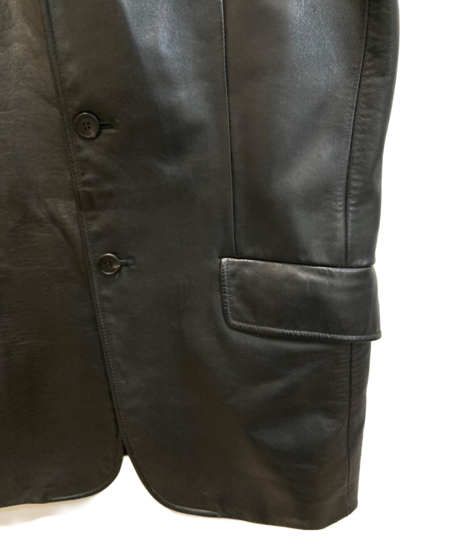 中古・古着通販】PAUL SMITH (ポールスミス) 3Bレザージャケット