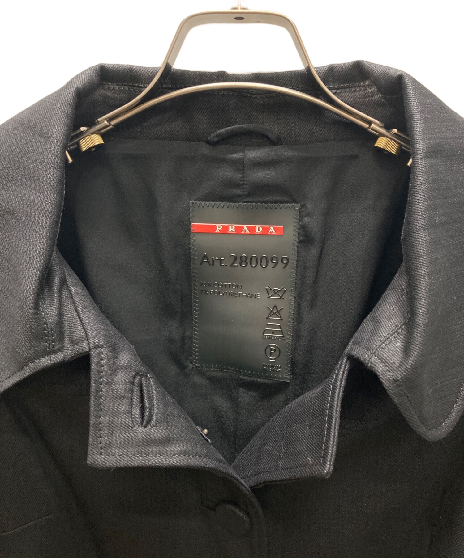 中古・古着通販】PRADA SPORTS (プラダスポーツ) デニム地ミドル丈