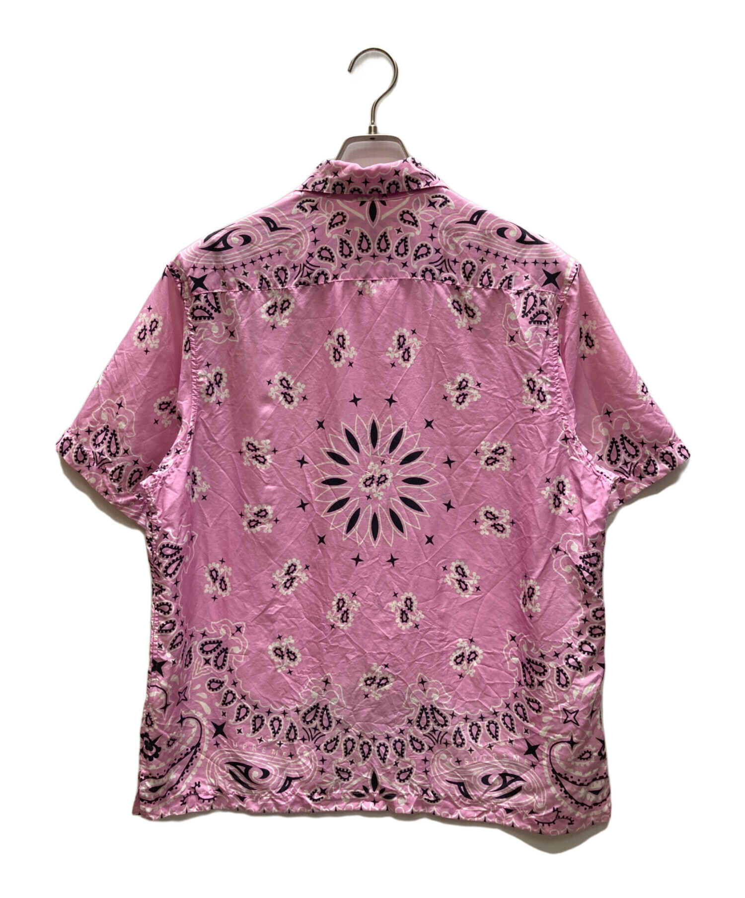 中古・古着通販】SUPREME (シュプリーム) BANDANA SILK S/S SHIRT
