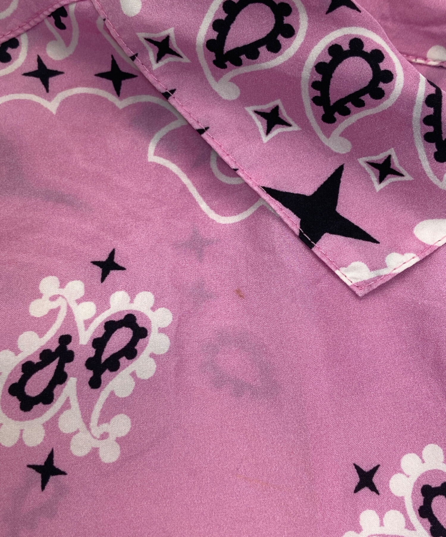 中古・古着通販】SUPREME (シュプリーム) BANDANA SILK S/S SHIRT