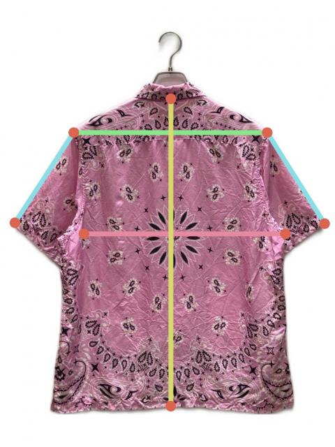 中古・古着通販】SUPREME (シュプリーム) BANDANA SILK S/S SHIRT