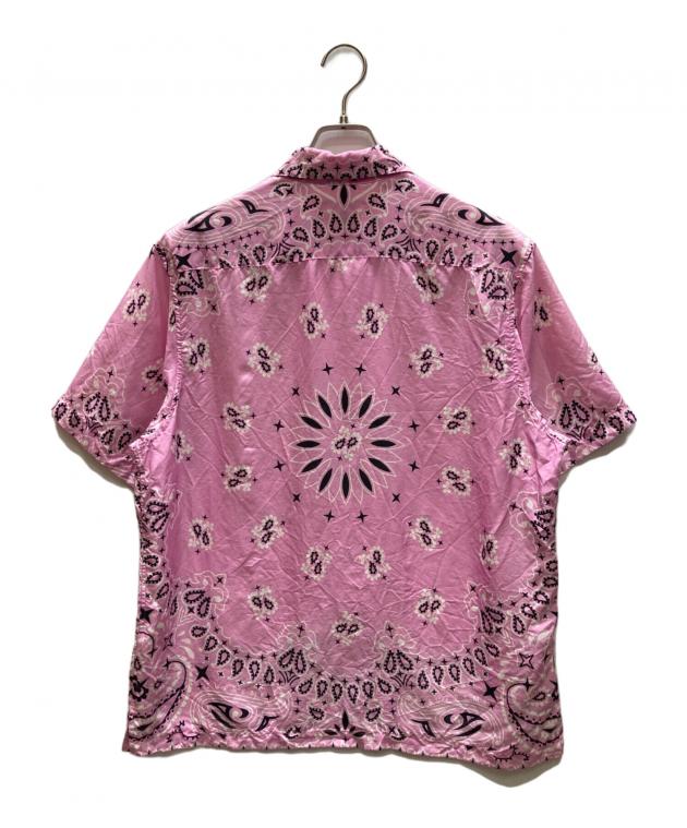 【美品】SupremeシュプリームSilk Bandana シルクバンダナピンク 中古・古着通販】SUPREME (シュプリーム) BANDANA SILK S/S SHIRT