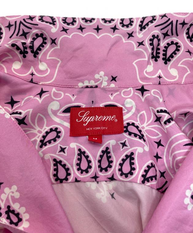 中古・古着通販】SUPREME (シュプリーム) BANDANA SILK S/S SHIRT