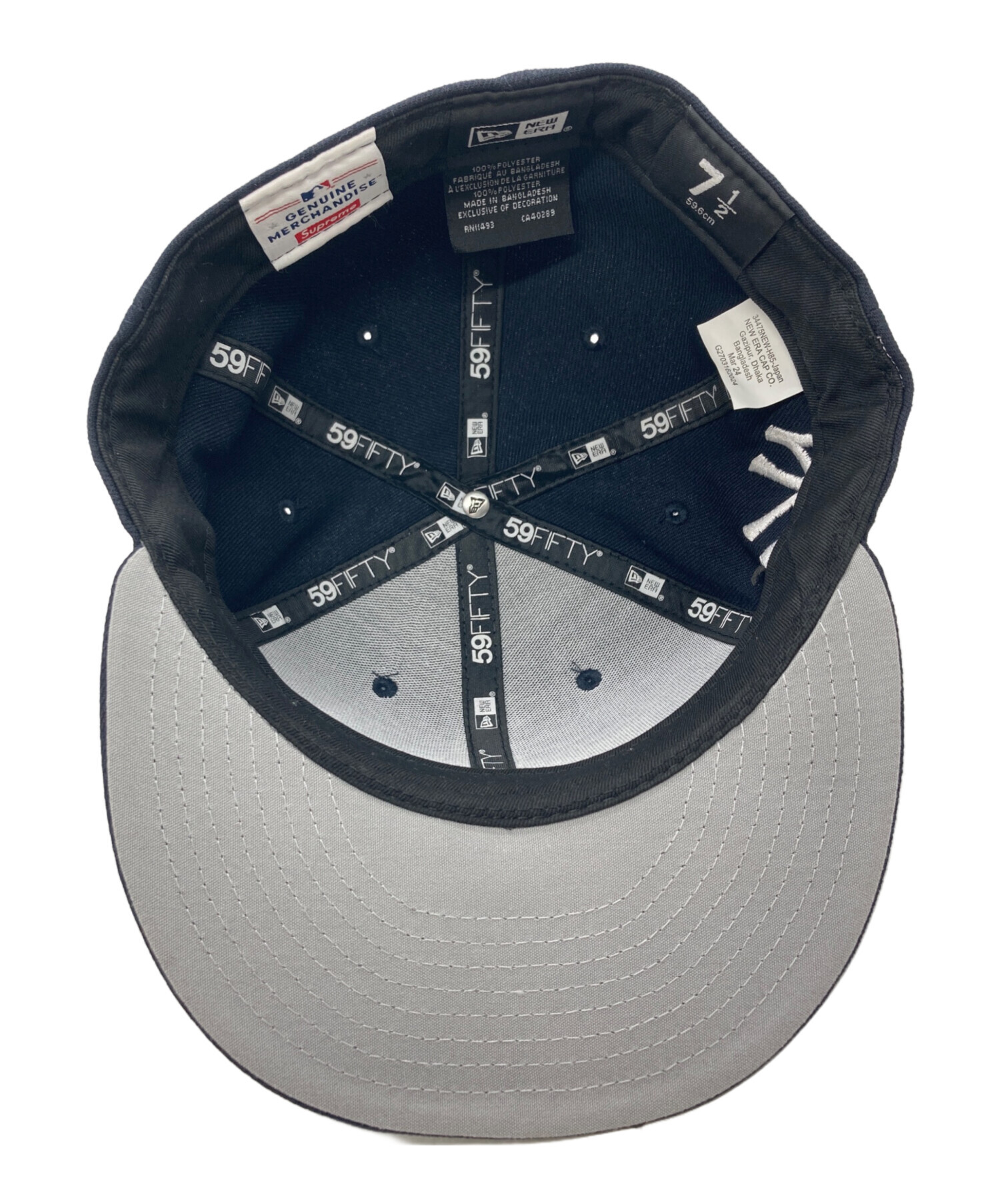 正規品　未使用　シュプリーム　ニューエラ　61.5 タグ　アトランタブレーブス 中古・古着通販】Supreme (シュプリーム) New Era (ニューエラ