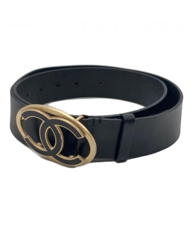 CHANEL シャネル　ココマークバックル　ベルト　ヴィンテージ 中古・古着通販】CHANEL (シャネル) ココマークバックルベルト