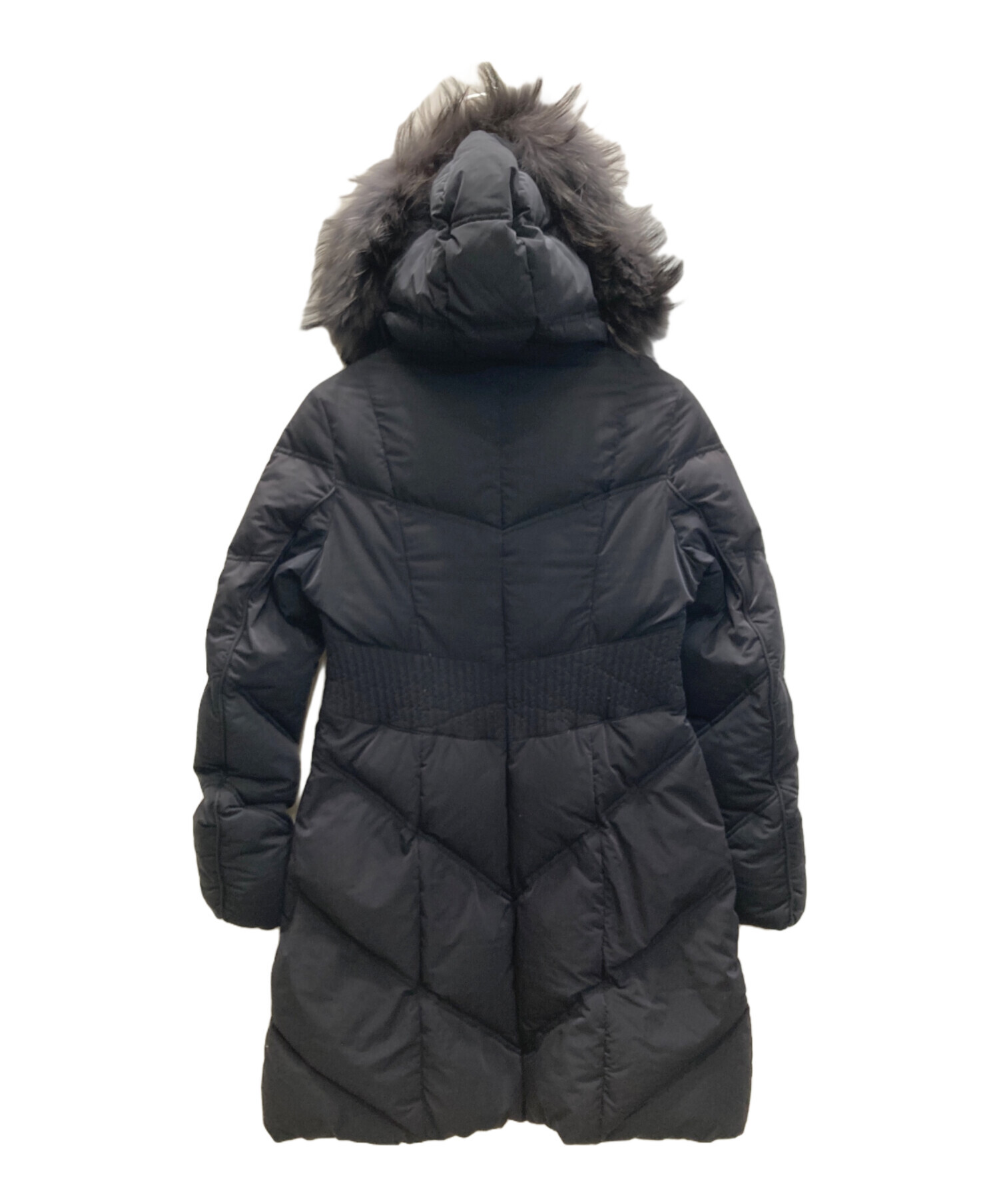 中古・古着通販】TATRAS (タトラス) ダウンコート ブラック 中古・古着通販】TATRAS (タトラス) ダウンコート ブラック