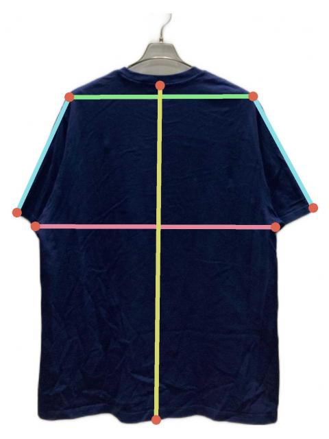 中古・古着通販】SUPREME (シュプリーム) S/S Pocket Tee ネイビー