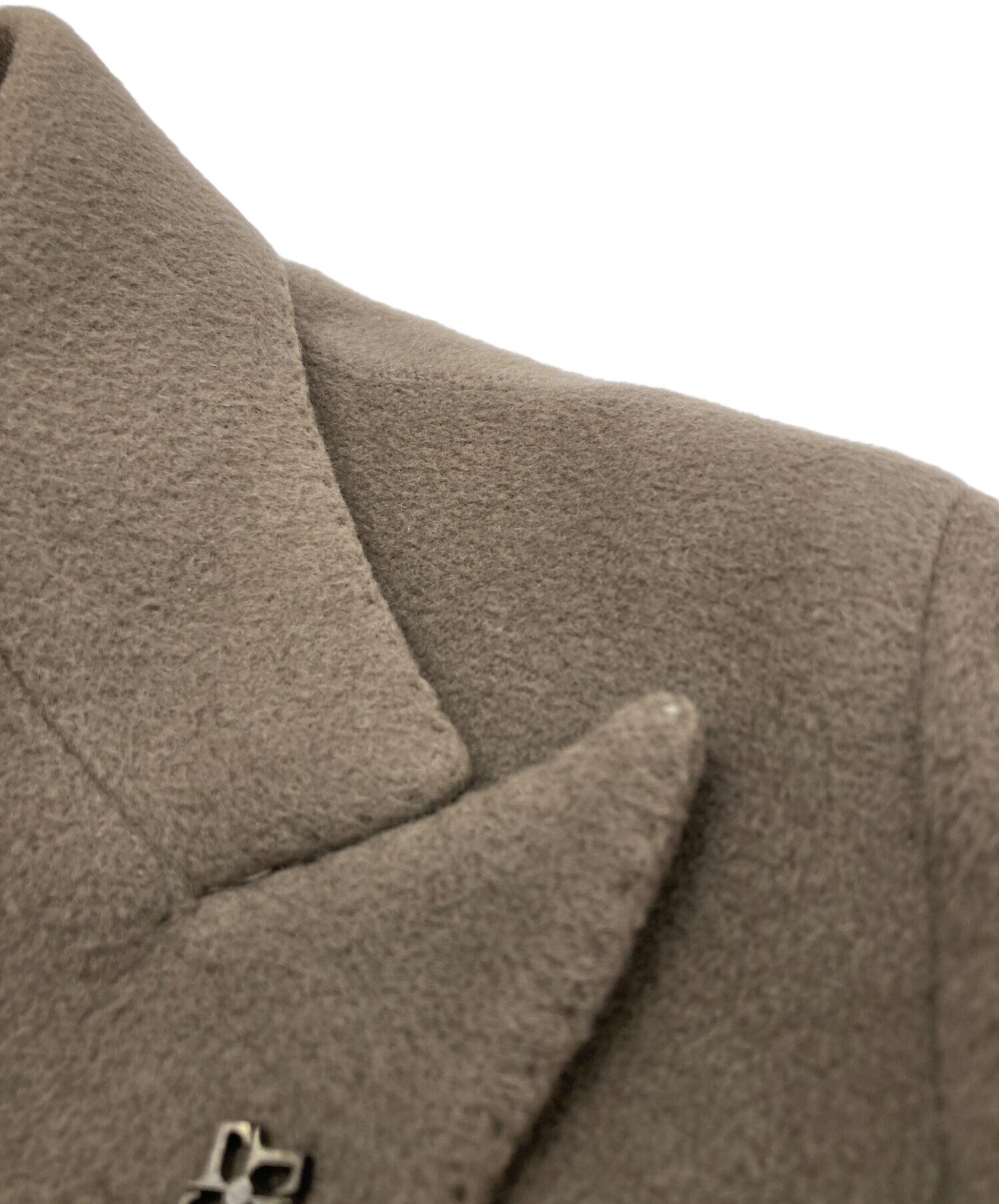 美品 TAGLIATORE チェスターコート ヘリンボーン アルパカ混 マキシ丈 アルパカ混 グレンチェックチェスターコート（アウター）｜STRASBURGO