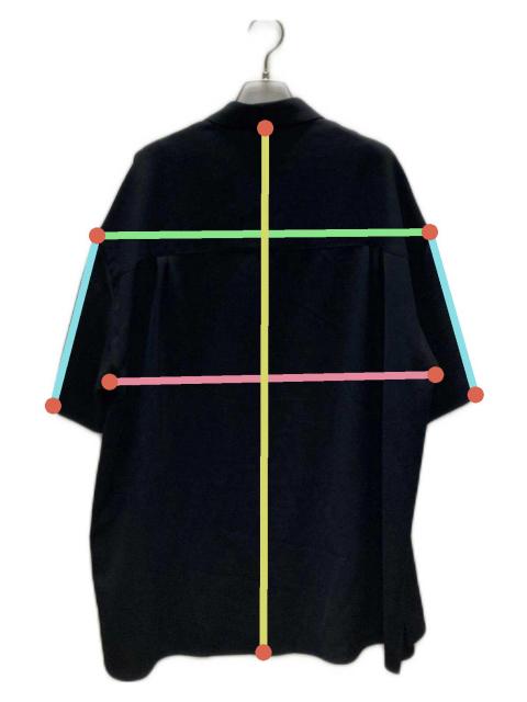 中古・古着通販】CULLNI (クルニ) Front Zip Layered Short Sleeve