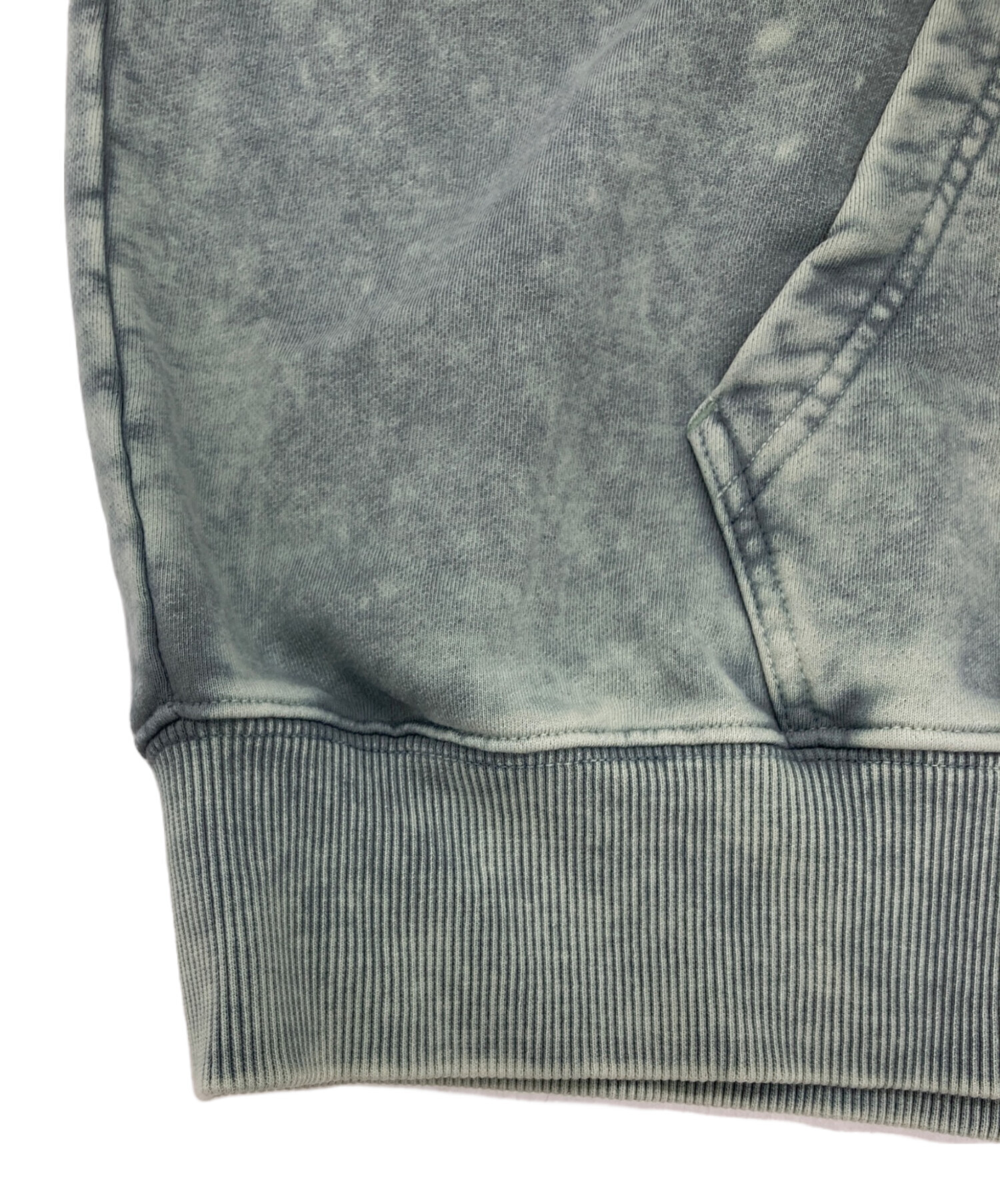 DIESEL ディーゼル　パーカー　ブリーチ加工 DIESEL (ディーゼル) ブリーチオーバルD バックプリント プルオーバー