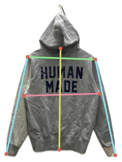 中古・古着通販】HUMAN MADE (ヒューマンメイド) ロゴプルオーバー