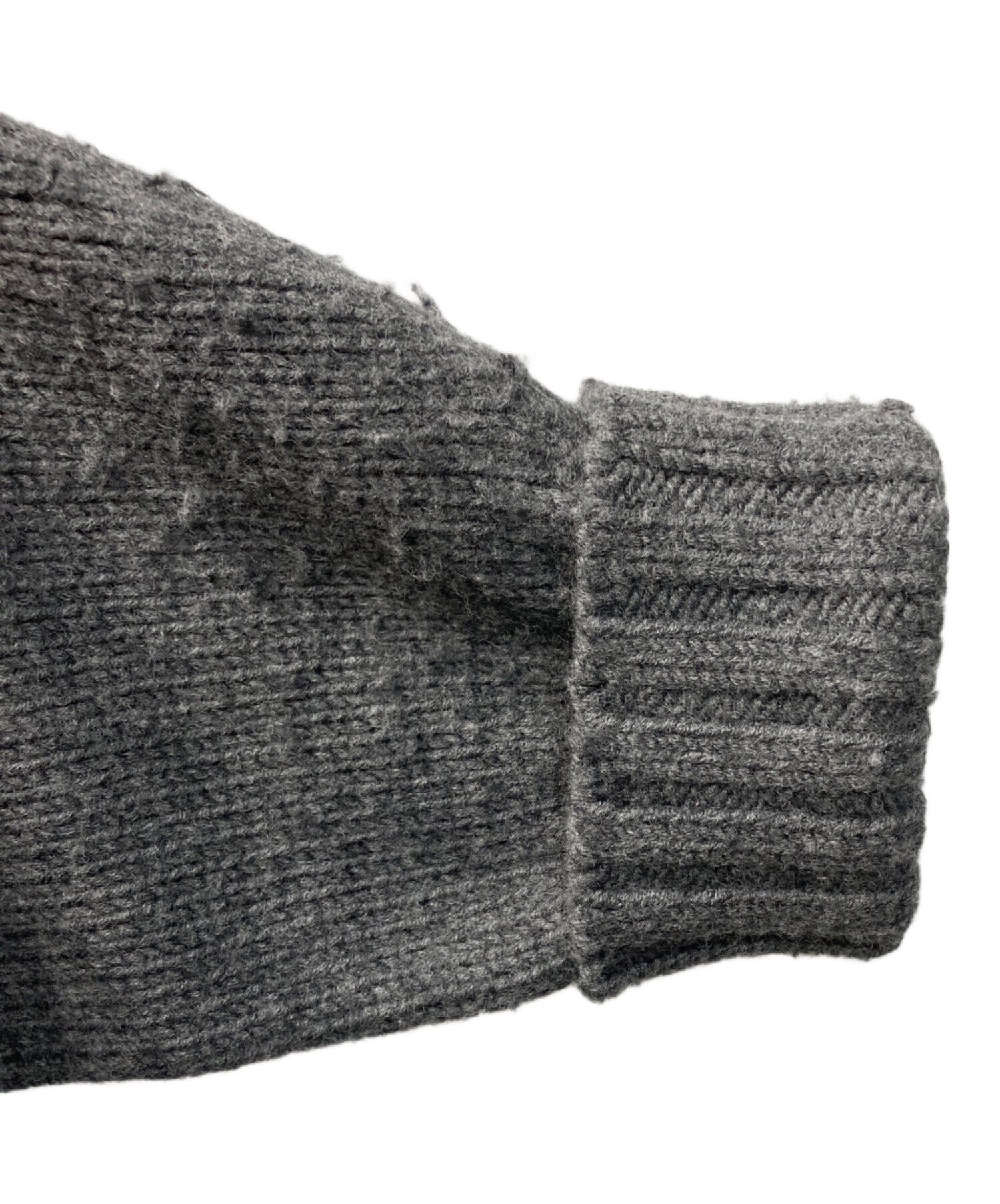 中古・古着通販】AURALEE (オーラリー) WOOL SOFT CORD KNIT HALF ZIP