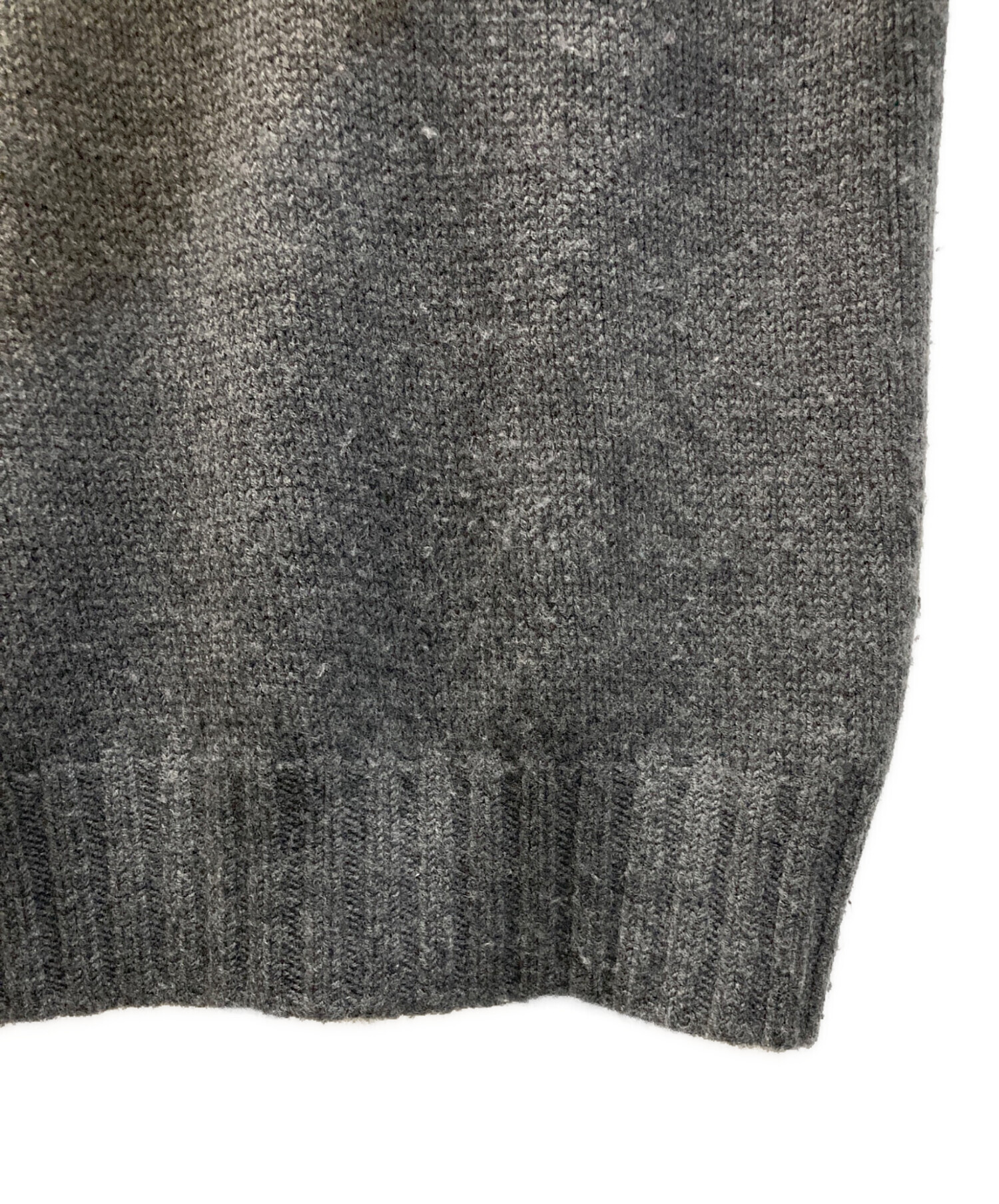 中古・古着通販】AURALEE (オーラリー) WOOL SOFT CORD KNIT HALF ZIP