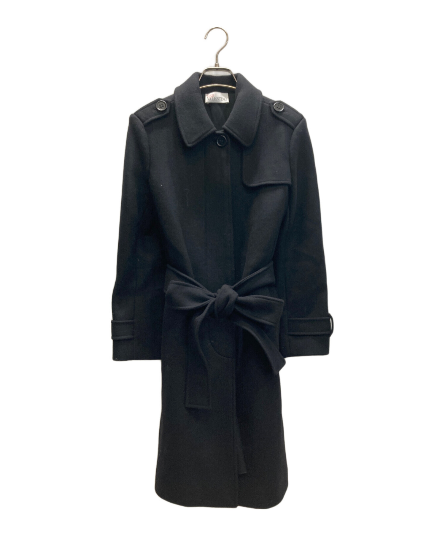 正規品RED VALENTINO レッドヴァレンティノウールコート 中古・古着通販】RED VALENTINO (レッドヴァレンティノ) ベルト付