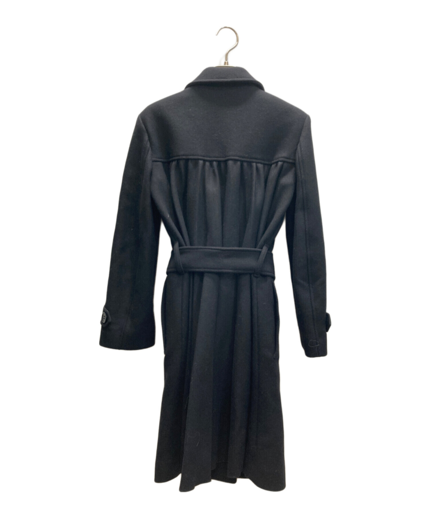 RED VALENTINOレッドヴァレンティノ♪コート アウター RED VALENTINO】 レッドヴァレンティノ フリル コート 38 black