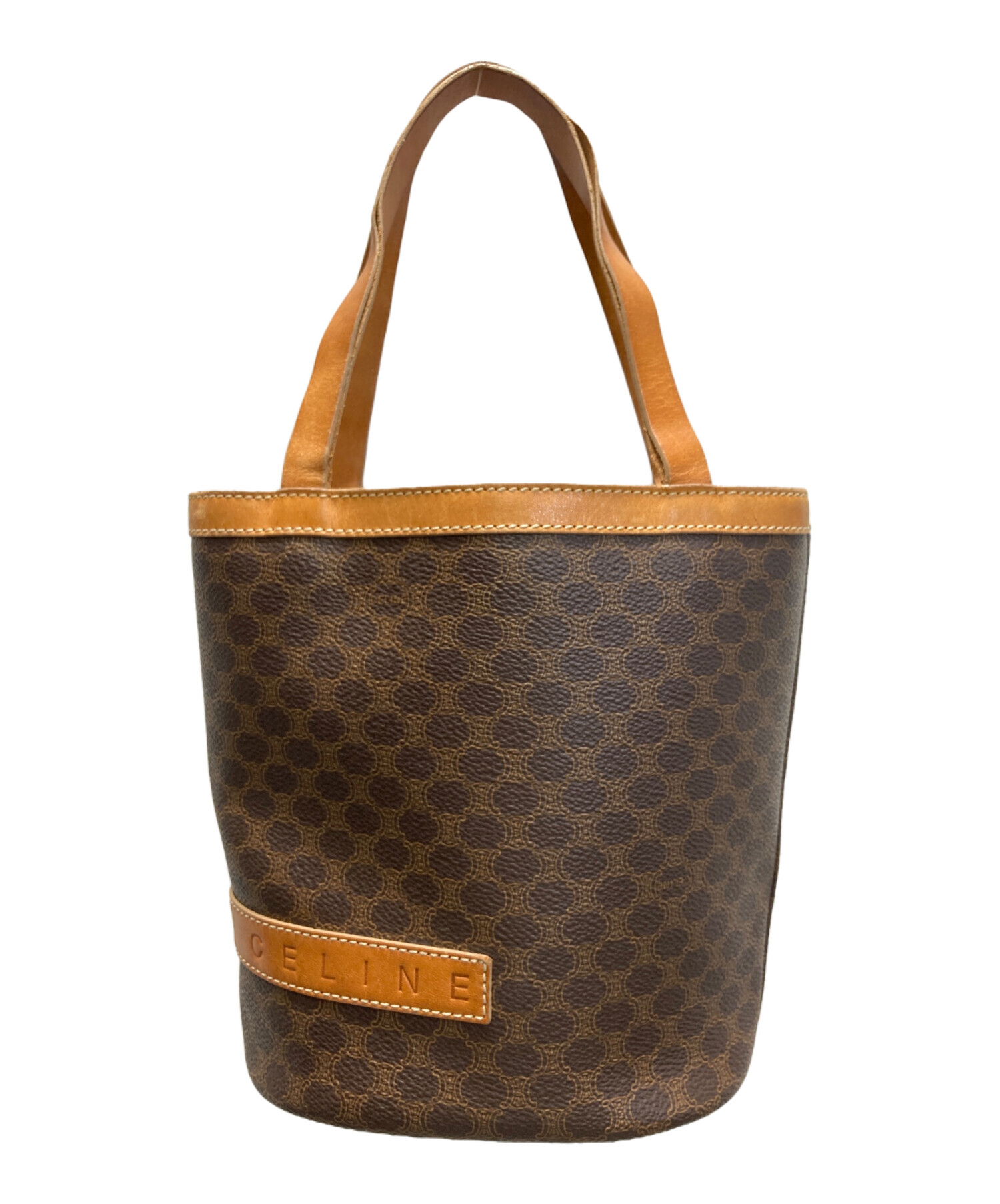 CELINE セリーヌ マカダム柄 ハンドバッグ ヴィンテージ　ジャンク 中古・古着通販】CELINE (セリーヌ) マカダム柄 ハンドバッグ/ Celine