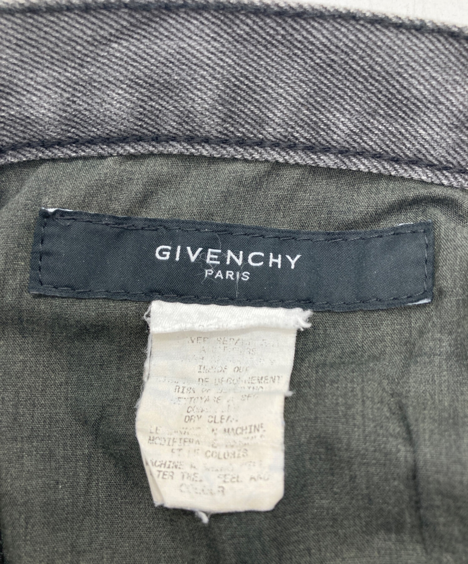 中古・古着通販】GIVENCHY (ジバンシィ) スリムフィットデニムパンツ