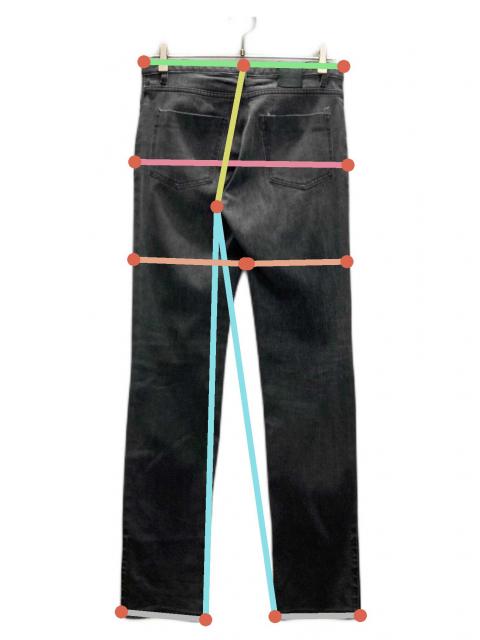 中古・古着通販】GIVENCHY (ジバンシィ) スリムフィットデニムパンツ
