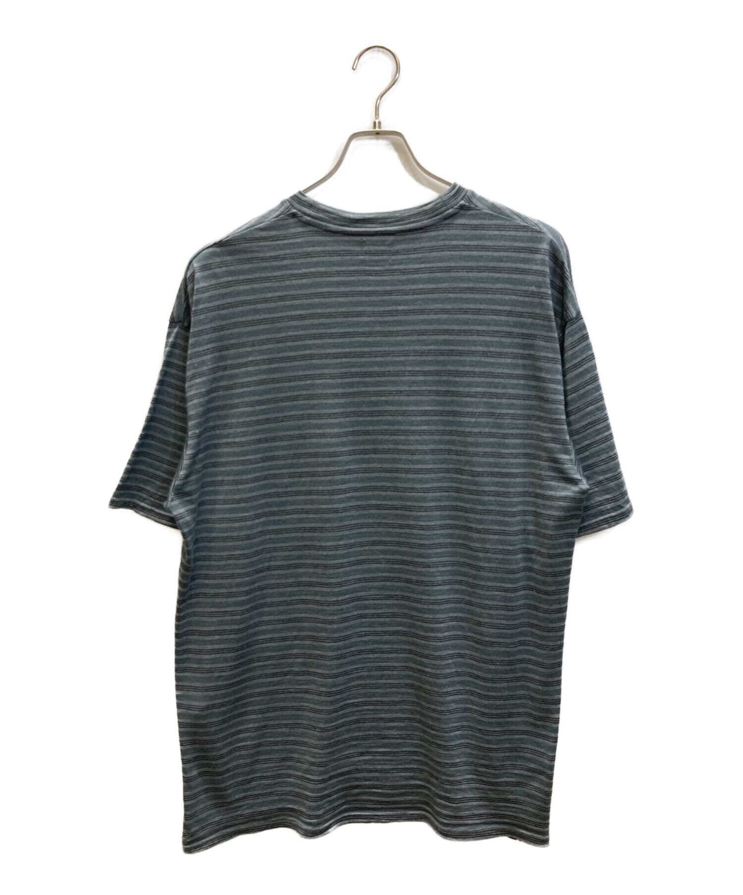 Steven Alan gas crew border Lサイズ　未使用 Steven Alan gas crew border Lサイズ 未使用 中古・古着通販】STEVEN