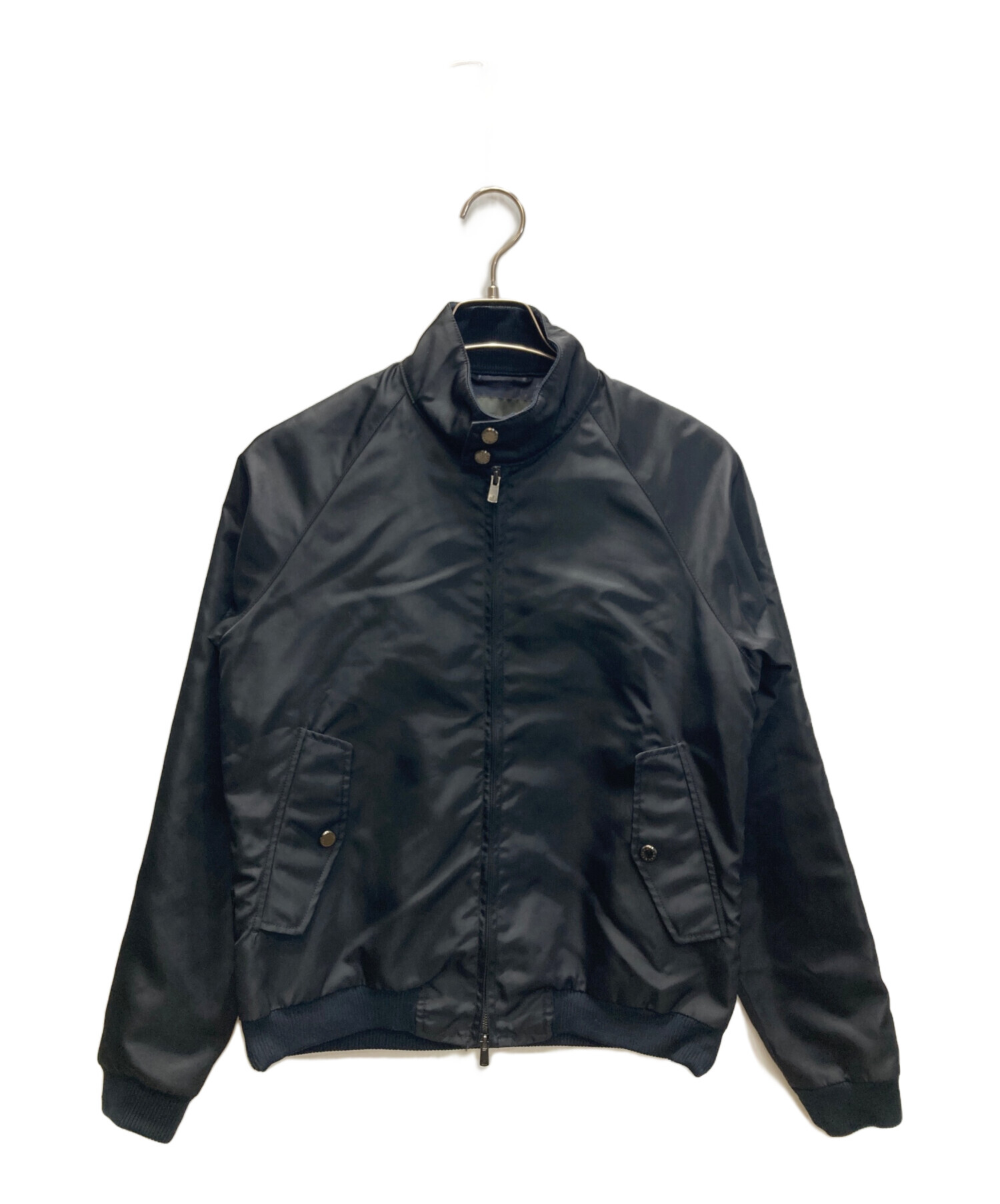 FUMITO GANRYUフミトガンリュウ ナイロンブルゾンブラックジャケット1 中古・古着通販】FUMITO GANRYU (フミトガンリュウ) ナイロン