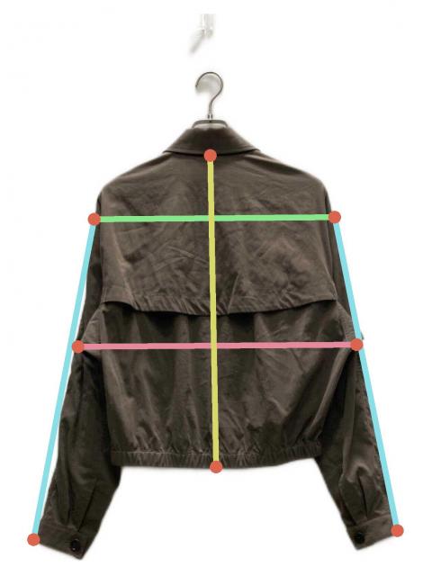 中古・古着通販】LEMAIRE (ルメール) ZIPPED BLOUSON ブラウン サイズ