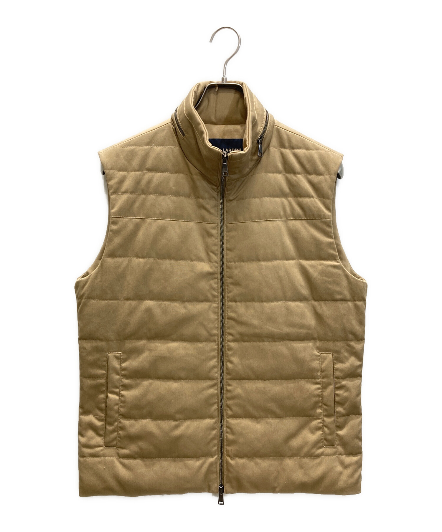 LARDINI ジレ ベージュ ベスト ラルディーニ 44 LARDINI ジレ ベスト 