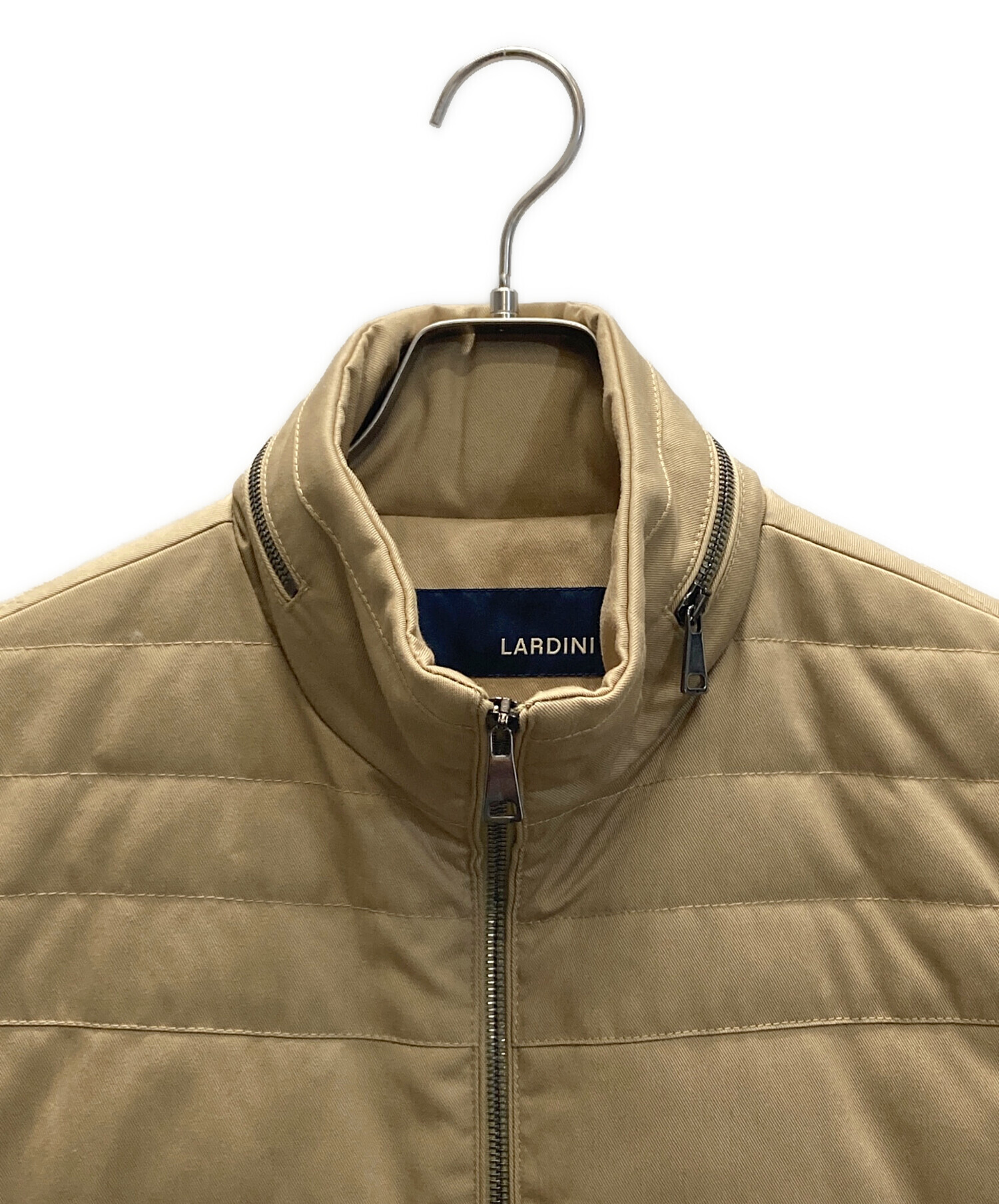 中古・古着通販】LARDINI (ラルディーニ) 中綿ベスト ベージュ サイズ
