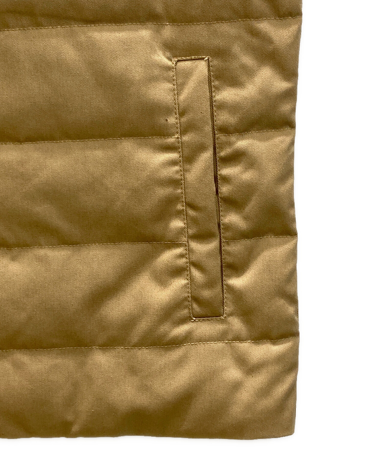 中古・古着通販】LARDINI (ラルディーニ) 中綿ベスト ベージュ サイズ