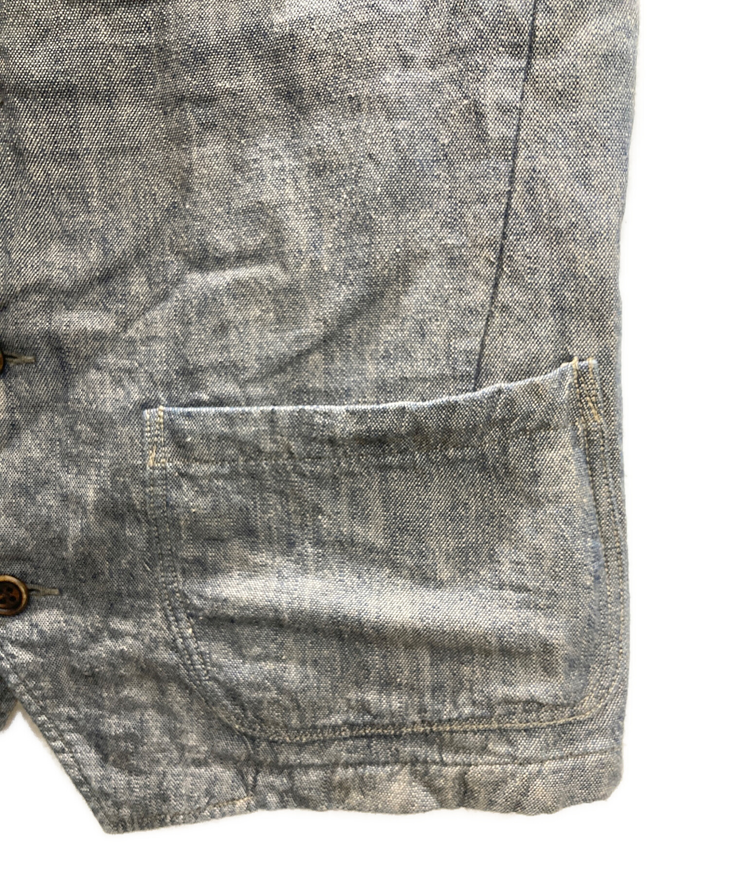 中古・古着通販】45R (フォーティファイブ・アール) インディゴ染め