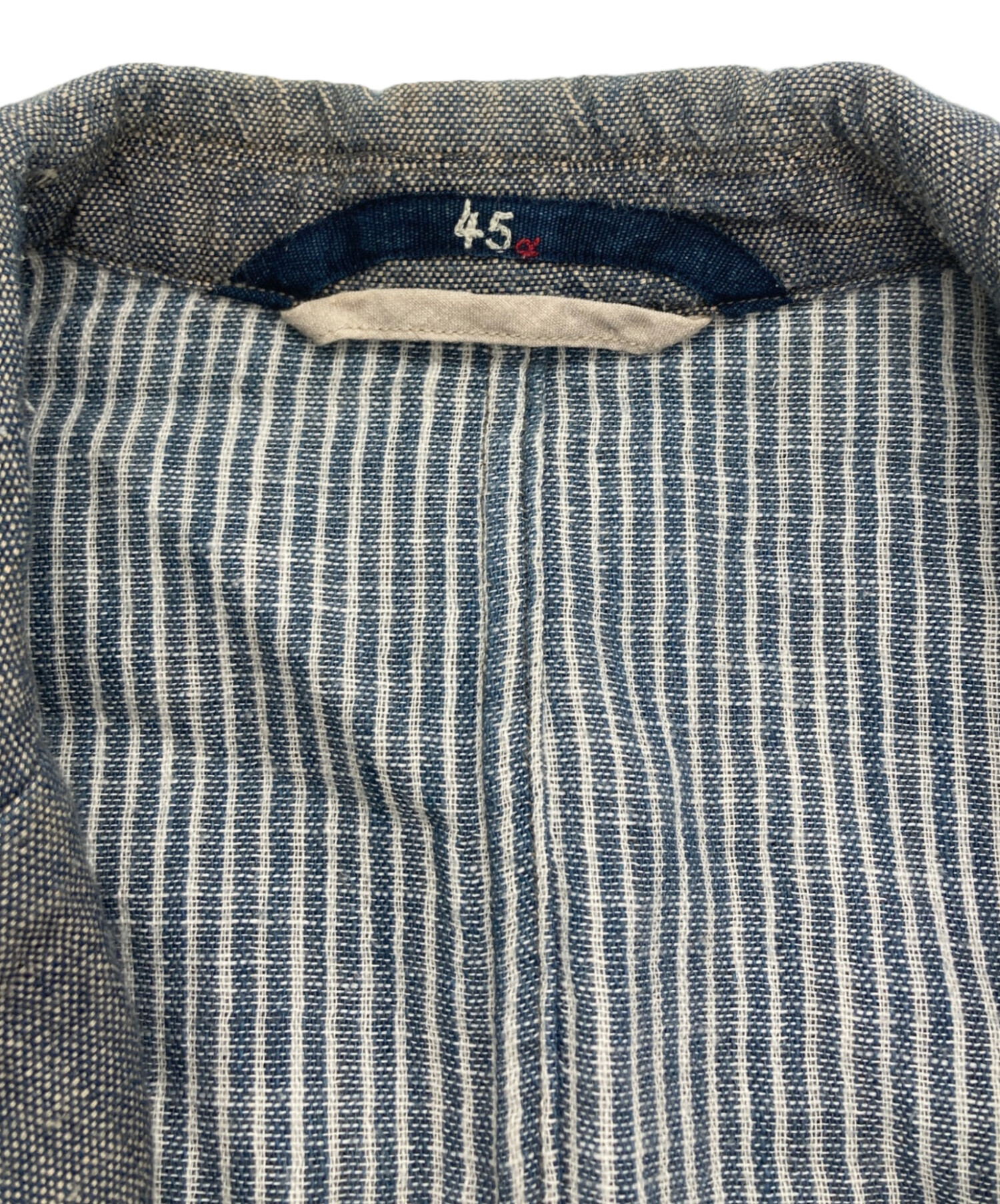 中古・古着通販】45R (フォーティファイブ・アール) インディゴ染め
