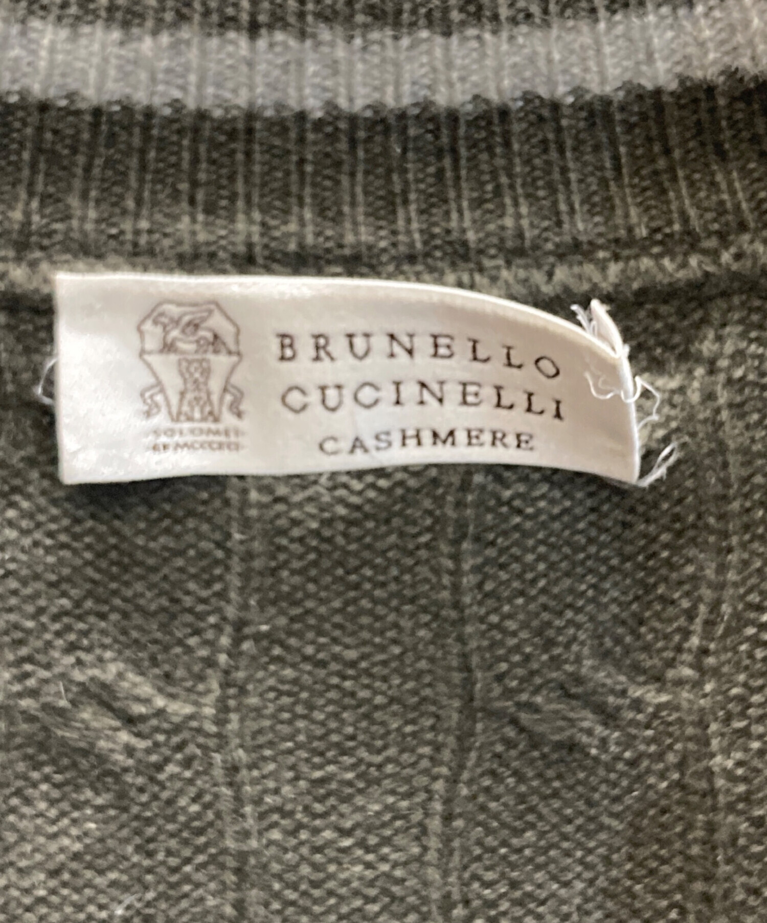 中古・古着通販】BRUNELLO CUCINELLI (ブルネロクチネリ) ハーフジップ