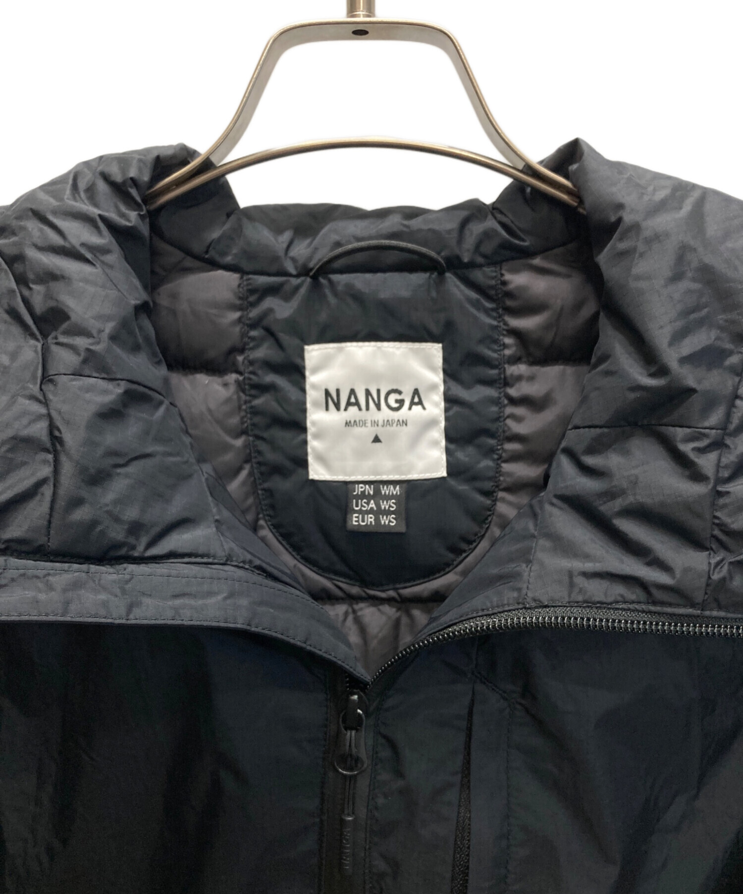 中古・古着通販】NANGA (ナンガ) ダウンジャケット ブラック サイズ:M 