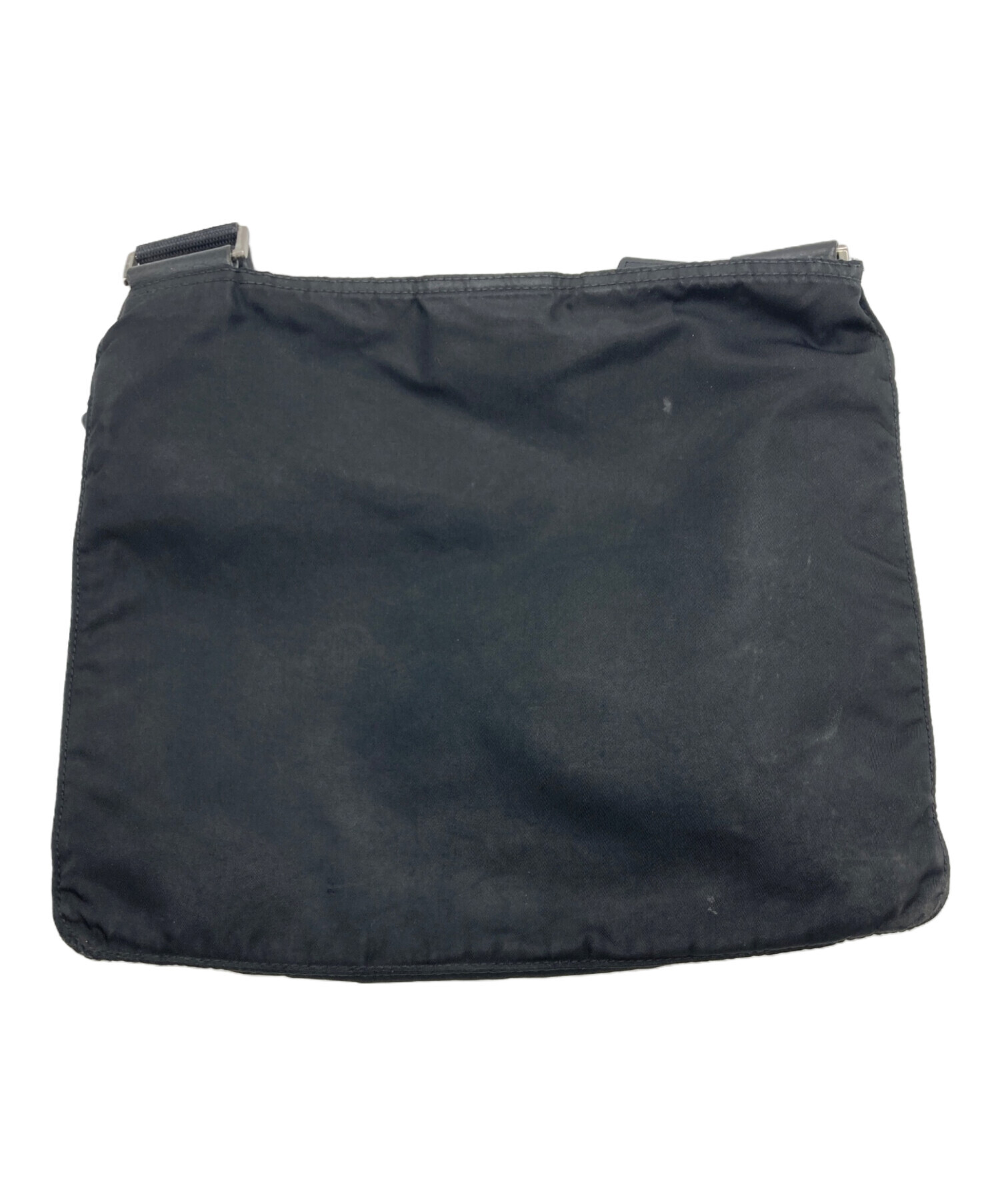 中古・古着通販】PRADA (プラダ) ナイロンショルダーバッグ ブラック