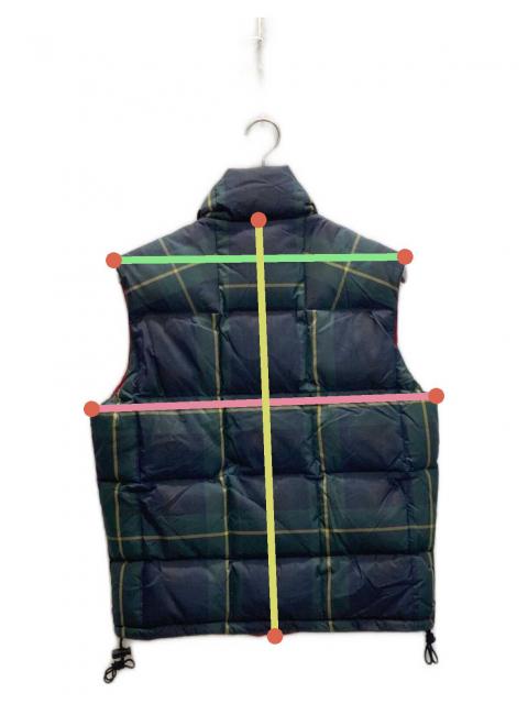 中古・古着通販】POLO SPORT (ポロスポーツ) チェックダウンベスト