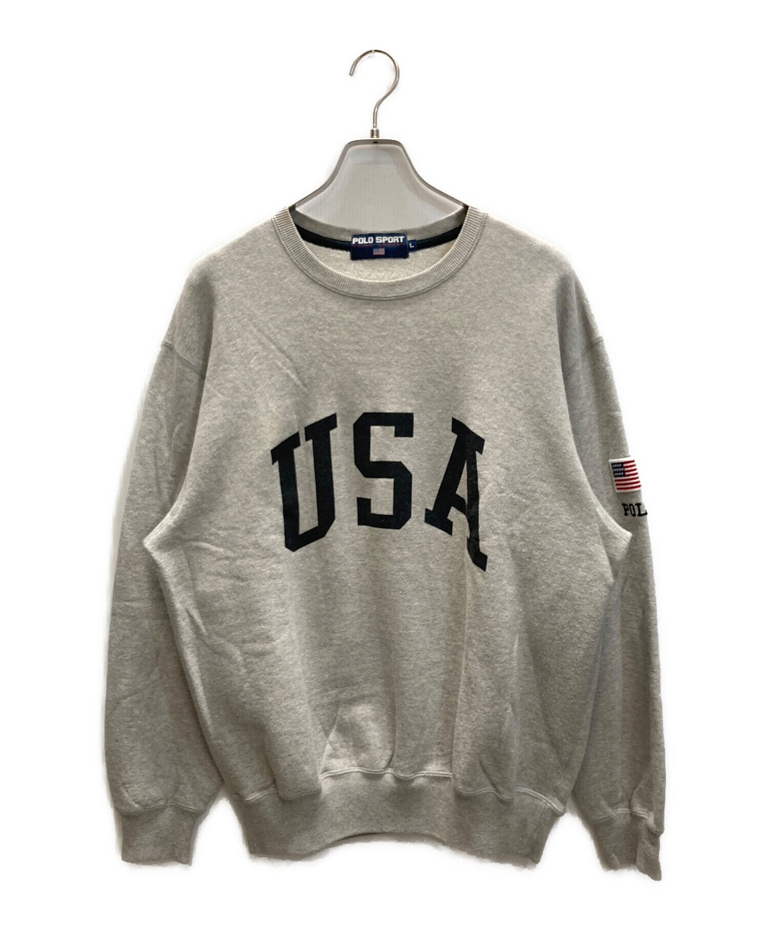 中古・古着通販】POLO SPORT (ポロスポーツ) USAロゴ クルーネック 