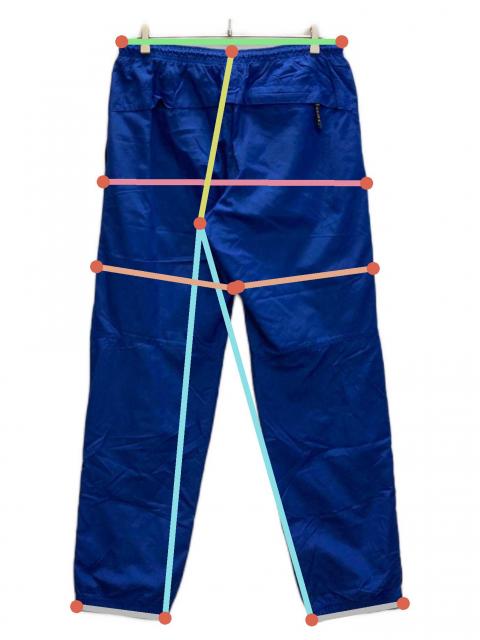 USA製！　polo sport ナイロン　カーゴパンツ w32 ネイビー f909778689d0279bcebc963048b117