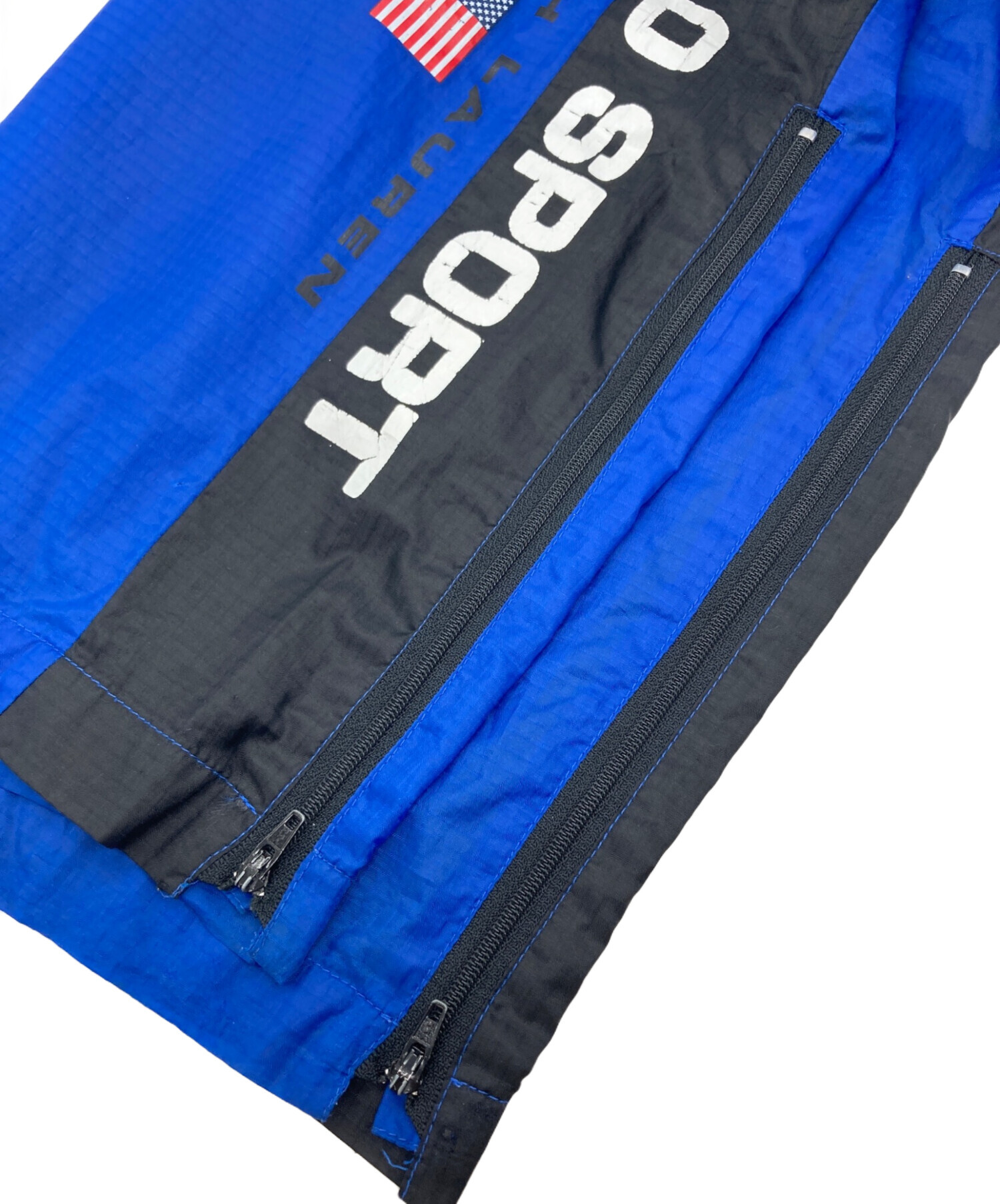 中古・古着通販】POLO SPORT (ポロスポーツ) ナイロンパンツ ブルー