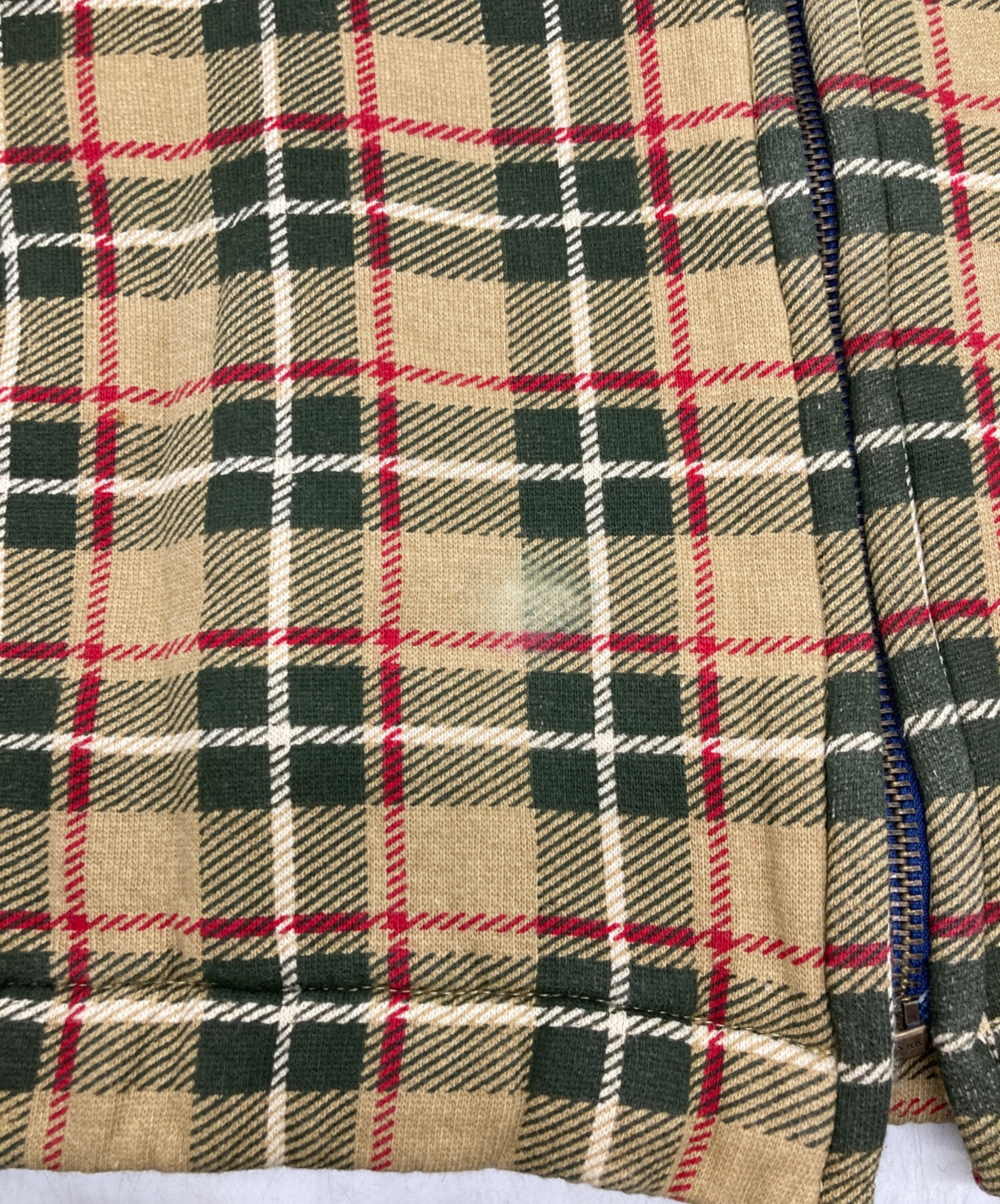 【90s 古着】ポロ ラルフローレン チェック柄 スウィングトップ ベージュ POLO RALPH LAUREN - 90年代 Polo by Ralph Lauren ポロ ラルフ