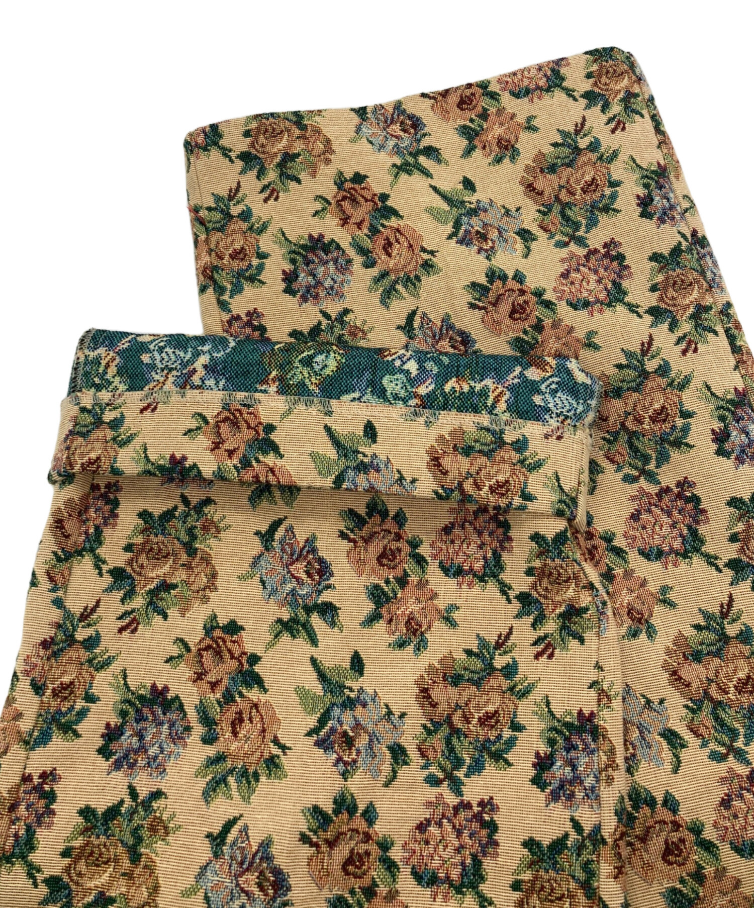 中古・古着通販】SEZANE (セザンヌ) 花柄パンツ ベージュ×グリーン