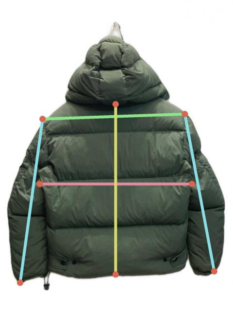 DIESEL / ダウンジャケット/XS/ナイロン/KHK/A05007 中古・古着通販】DIESEL (ディーゼル) W-ROLF ダウンジャケット