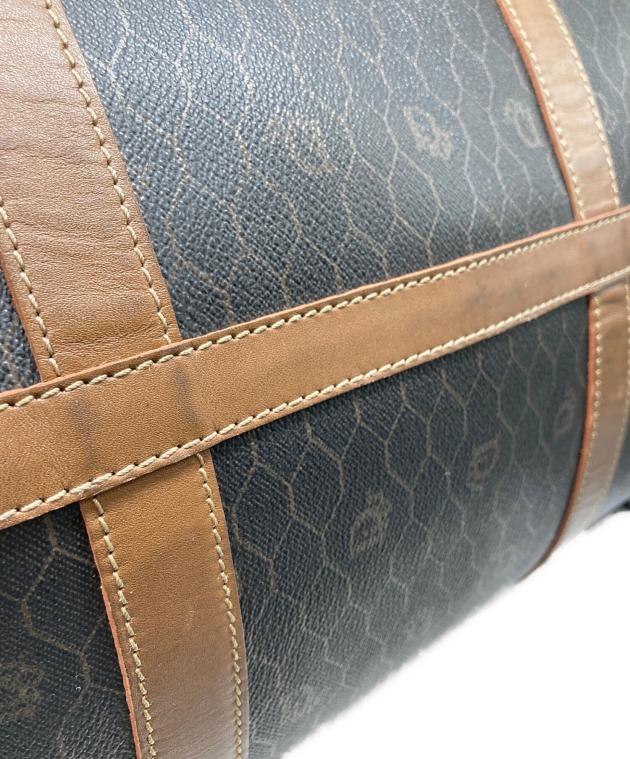 クリスチャンディオール Dior ボストンバッグ レザー ハニカム 鍵付 中古・古着通販】Christian Dior (クリスチャン ディオール) ハニカム