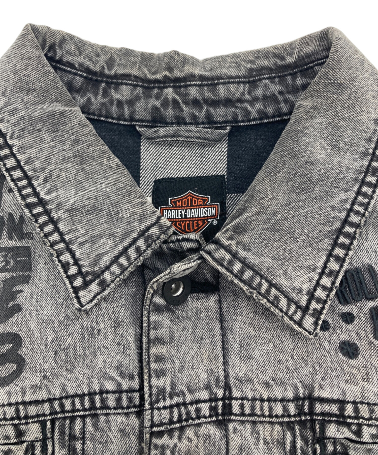 Harley-Davidson デニムジャケット （Ｓsize）新品未使用 中古・古着通販】HARLEY-DAVIDSON (ハーレーダビッドソン) ウォッシュ
