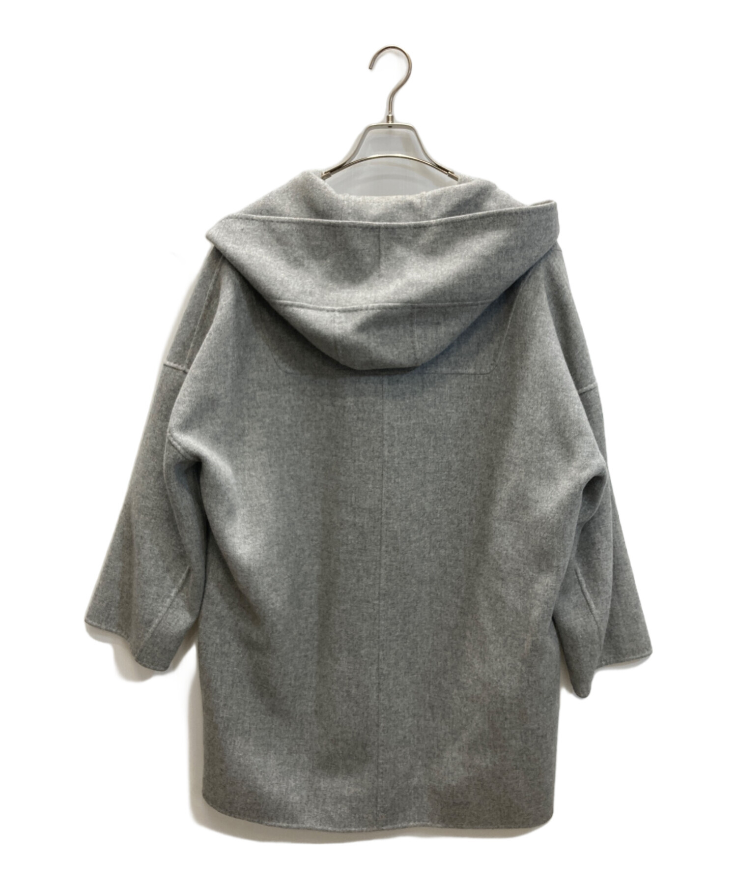 未使用★ebure★エブール　ウールダッフルコート　サイズ36 中古・古着通販】ebure (エブール) ウールキュプラダッフルコート