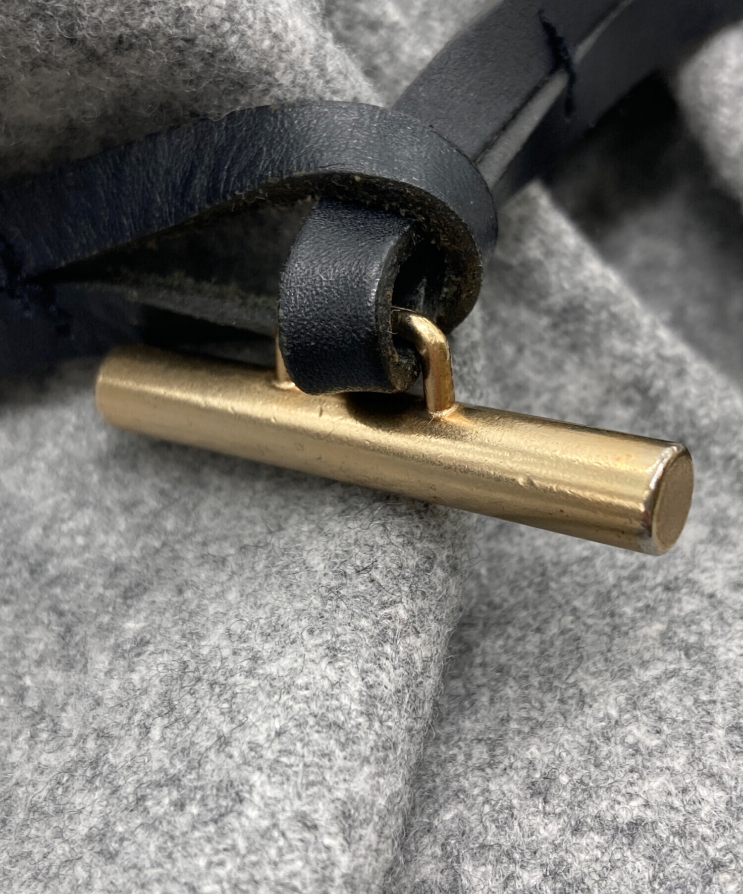 中古・古着通販】ebure (エブール) ウールキュプラダッフルコート