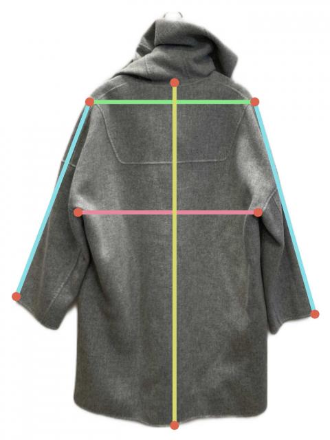 中古・古着通販】ebure (エブール) ウールキュプラダッフルコート