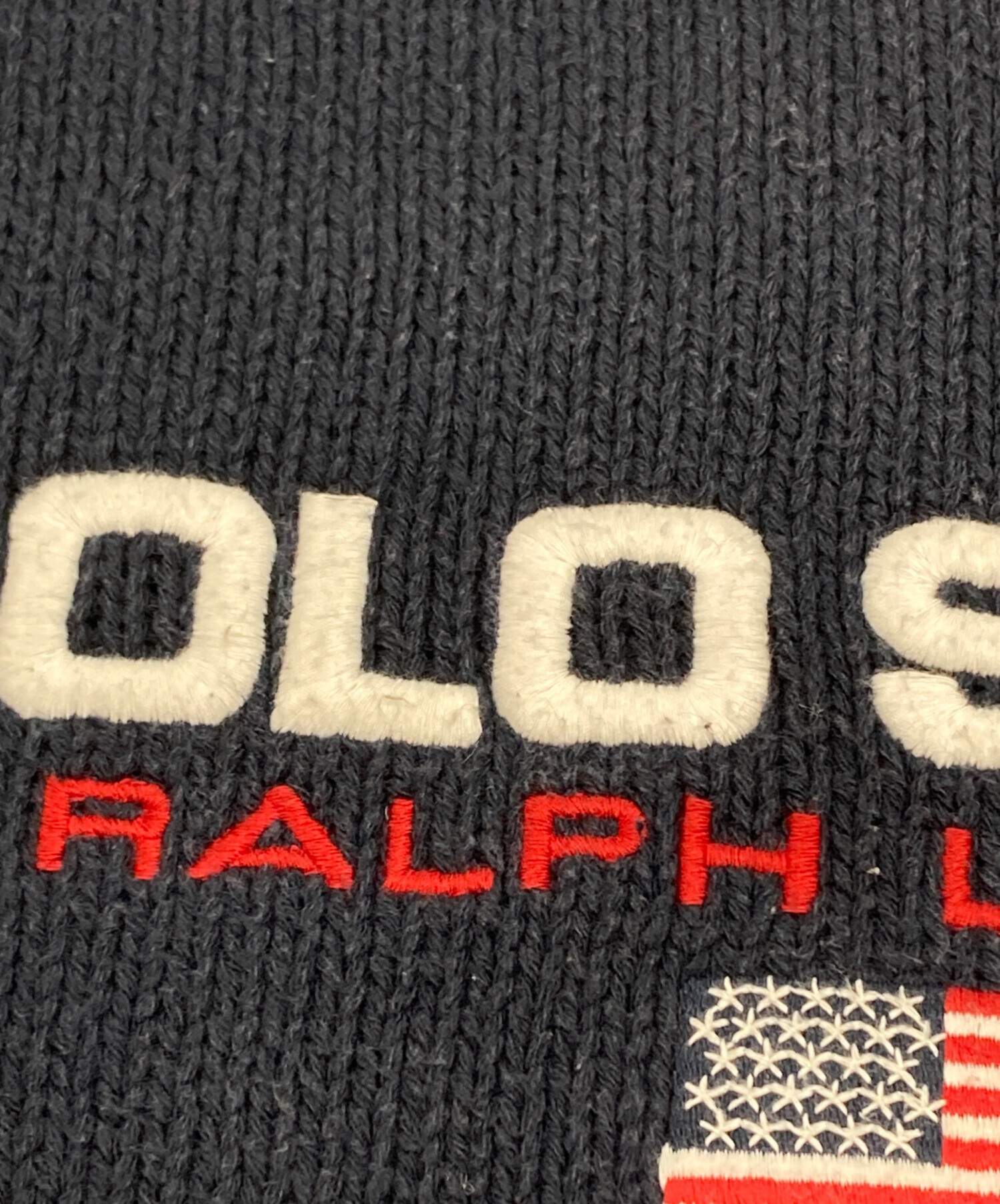 中古・古着通販】POLO SPORT (ポロスポーツ) 90's ロゴ刺繍コットン