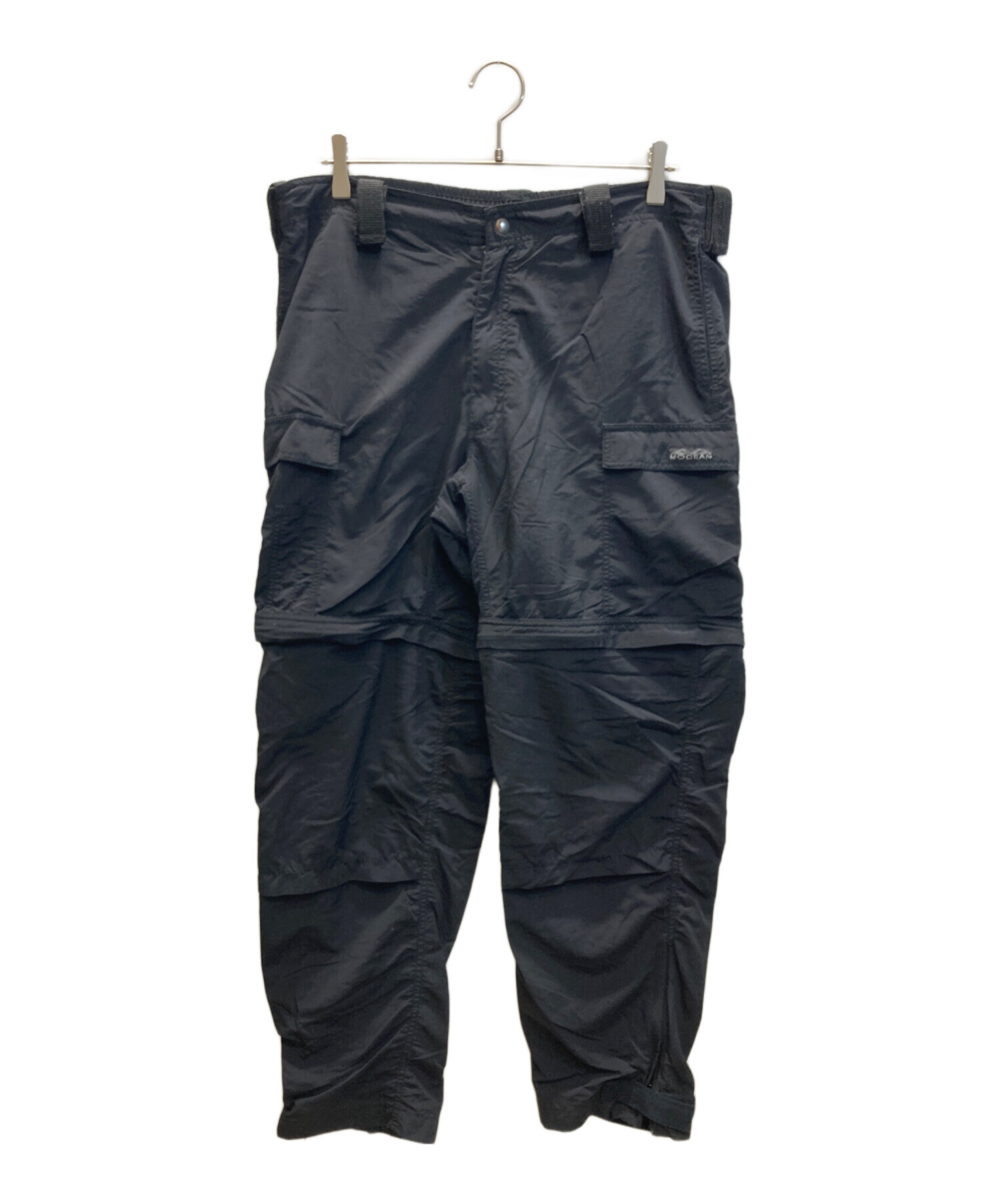 中古・古着通販】MOCEAN (モーシャン) ナイロンカーゴパンツ ブラック 