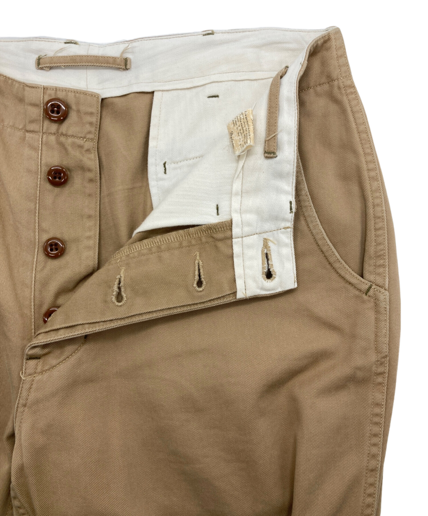 中古・古着通販】PHIGVEL (フィグベル) OFFICER TROUSERS WIDE
