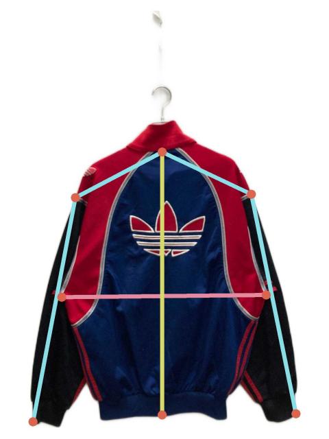 中古・古着通販】adidas (アディダス) トラックジャケット ネイビー